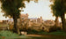 Vue des jardins Farnèse, Rom - Jean-Baptiste-Camille Corot — vy av konstverket