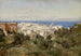 Vue de Gênes - Jean-Baptiste-Camille Corot — vy av konstverket