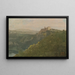 Vue du lac de Nemi avec Genzano au loin - Jean-Baptiste-Camille Corot — inramlat konstverk på väggen