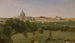 Vue de Rome depuis le Mont Pincio - Jean-Baptiste-Camille Corot — vy av konstverket