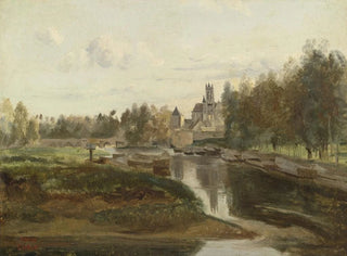 JeanBaptisteCamille Corot - Vue de MoretsurLoing.webp
