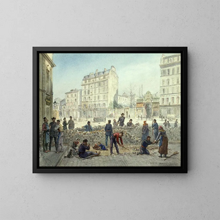 JeanBaptisteFranois ArnaudDurbec - Barricade sous la Commune place Blanche.webp