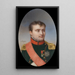 Napoléon I Bonaparte - Jean-Baptiste-Jacques Augustin — inramlat konstverk på väggen