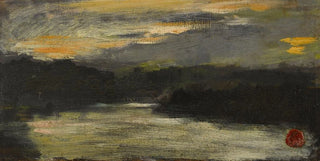 JeanBaptiste Carpeaux - Effet de ciel sur une rivire.webp