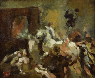 Henri IV:s triumfborg i Paris efter Rubens - Jean-Baptiste Carpeaux — vy av konstverket