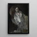 Madame Carpeaux i morgonrock - Jean-Baptiste Carpeaux — inramlat konstverk på väggen