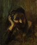 Tête de vieille femme italienne dite Mère de la Palombella - Jean-Baptiste Carpeaux — vy av konstverket