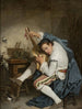 Gitarrist - Jean-Baptiste Greuze — vy av konstverket