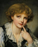 Tête d'un garçon - Jean-Baptiste Greuze — vy av konstverket