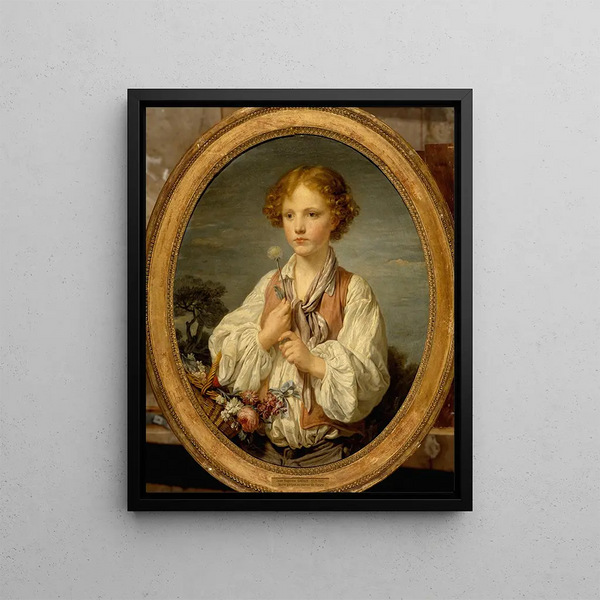JeanBaptiste Greuze - Jeune berger qui tente le sort pour savoir sil est aim de sa bergre.webp