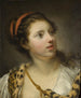 La nymphe Callisto - Jean-Baptiste Greuze — vy av konstverket