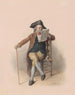 L'homme qui lit - Jean-Baptiste Madou — vy av konstverket