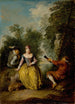 En pastoral konsert - Jean-Baptiste Pater — vy av konstverket