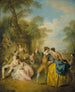 La Danse, The Dance - Jean-Baptiste Pater — vy av konstverket