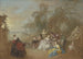 På terrassen - Jean-Baptiste Pater — vy av konstverket