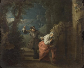 JeanBaptiste Pater - The Cudgelled and Contented Cuckold.webp