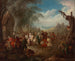 Troupes en marche - Jean-Baptiste Pater — vy av konstverket