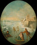 Vinter - Jean-Baptiste Pater — vy av konstverket