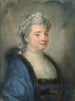 Portrait av en dam - Jean-Baptiste Perronneau — vy av konstverket