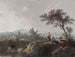 Bergers dans un paysage - Jean-Baptiste Pillement — vy av konstverket