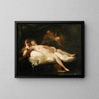 Psyche - Jean-Baptiste Regnault — inramlat konstverk på väggen