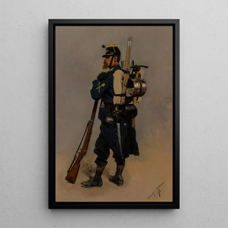 JeanBaptiste douard Detaille - A line engineer from the FrancoPrussian War.webp