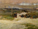 Vid foten av stolpen, fragment av panoramat av slaget vid Champigny - Jean-Baptiste Édouard Detaille — vy av konstverket