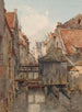 Vieux Bruxelles - Jean-Baptiste van Moer — vy av konstverket