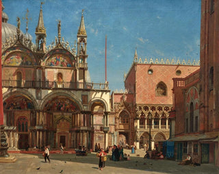 Place Saint-Marc - Jean-Baptiste van Moer — vy av konstverket