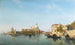 La Punta Della Dogana och Grand Canal Venise - Jean-Baptiste van Moer — vy av konstverket