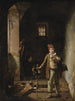 La chambre à coucher des petits Savoyards ou Les petits montreurs de marmottes - Jean - Claude Bonnefond — vy av konstverket