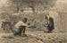 Premiers pas - Jean-François Millet — vy av konstverket