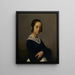 Louise-Antoinette Feuardent - Jean-François Millet — inramlat konstverk på väggen