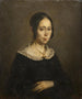 Madame Frigot - Jean-François Millet — vy av konstverket