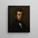 Monsieur Martin - Jean-François Millet — inramlat konstverk på väggen