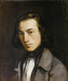 Porträtt av ung man - Jean-François Millet — vy av konstverket