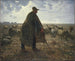 herden som vaktar sin hjord - Jean-François Millet — vy av konstverket