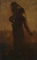 La Laitière de Normandie - Jean-François Millet — vy av konstverket