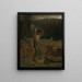 Le Bûcheron - Jean-François Millet — inramlat konstverk på väggen