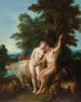 Adam och Eva - Jean-François de Troy — vy av konstverket