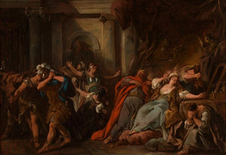 JeanFranois de Troy - Crse consume par la robe empoisonne.webp