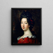 Louise Françoise de Bourbon mademoiselle de Nantes - Jean-François de Troy — inramlat konstverk på väggen