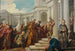 Le dédain de Mardochée - Jean-François de Troy — vy av konstverket