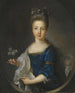 Porträtt av prinsessan Luisa Maria Theresa Stuart 1692-1712 - Jean-François de Troy — vy av konstverket
