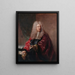 Jean Hébert, borgmästare i Paris - Jean-François de Troy — inramlat konstverk på väggen
