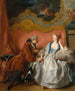 La Déclaration d'amour - Jean-François de Troy — vy av konstverket