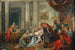 L'Évanouissement d'Esther - Jean-François de Troy — vy av konstverket