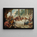 Le repas d'Esther et Assuérus - Jean-François de Troy — inramlat konstverk på väggen