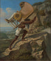 L'Artiste transporté dans un sillero à travers le Chiapas de Palenque à Ocosingo, Mexique - Jean-Frédéric Waldeck — vy av konstverket