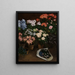 Pot de fleurs - Jean-Frédéric Bazille — inramlat konstverk på väggen